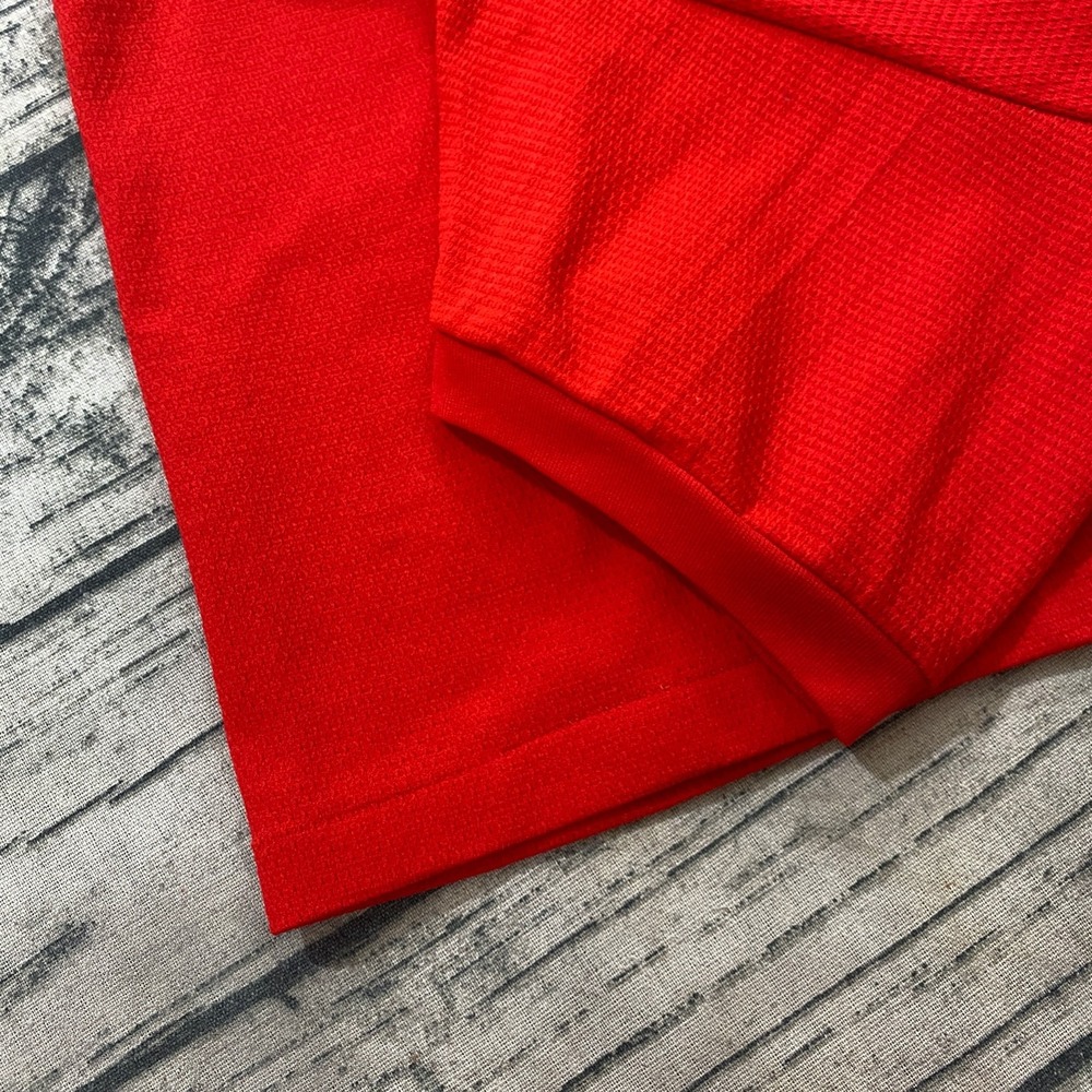 70s Vtg Softball Champs Winona State MWIAA Jersey Shirt Knit‎ Nylon Red Rare - Picture 7 of 8